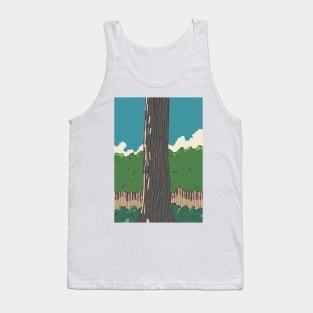 Woodland forest. Tank Top